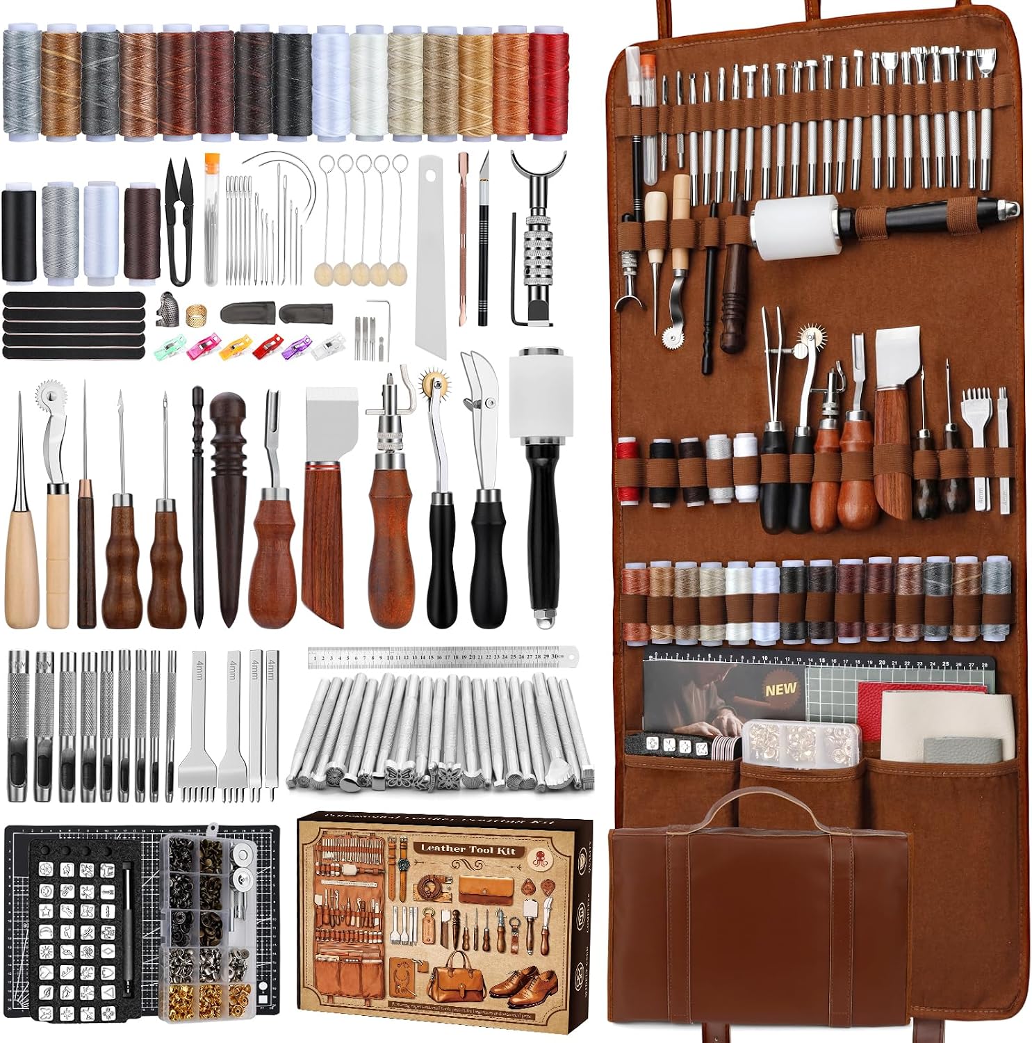 Leather Working Kit, Leather W - For Leather Work 评论和价格