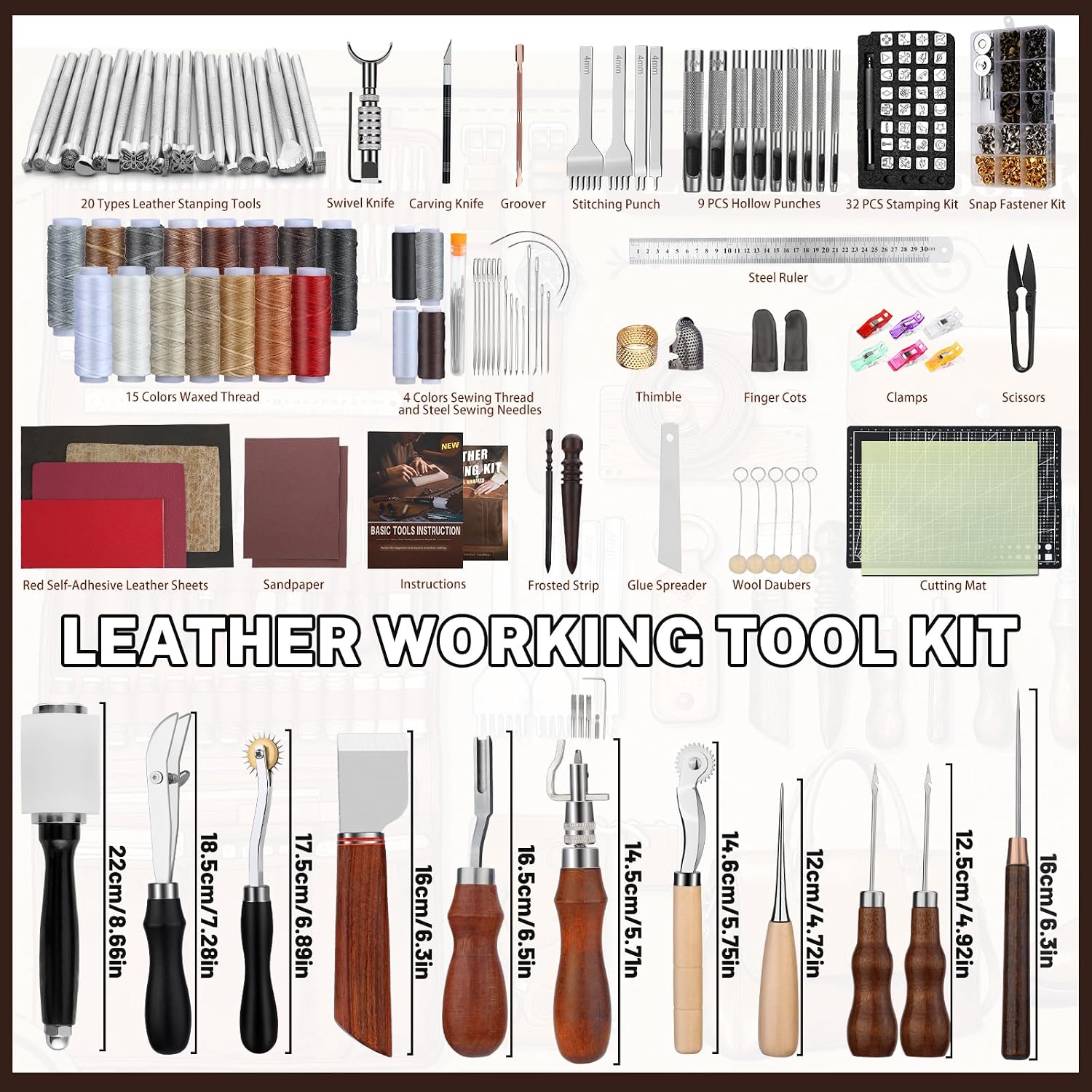 Leather Working Kit, Leather W - For Leather Work 评论和价格