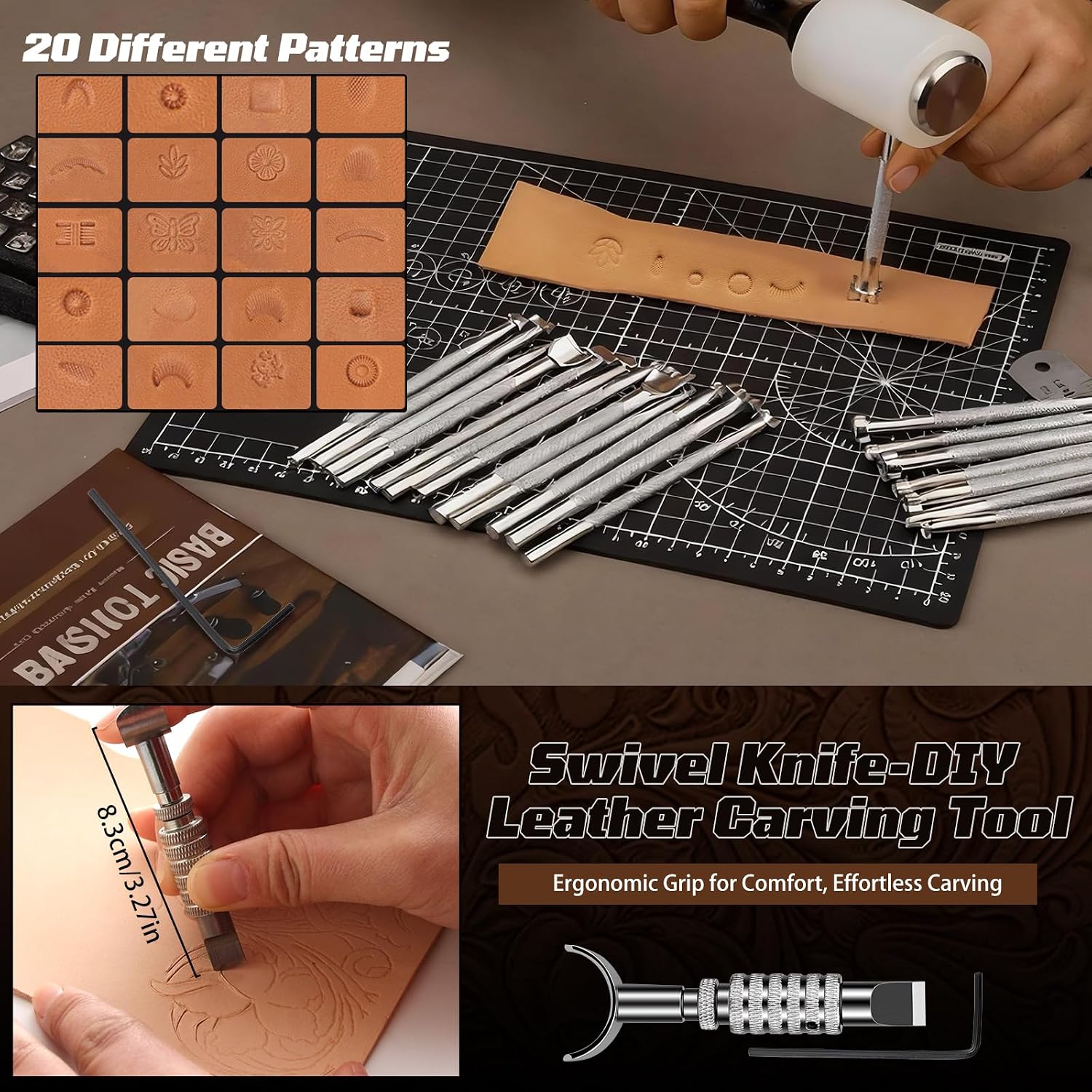 Leather Working Kit, Leather W - For Leather Work 评论和价格