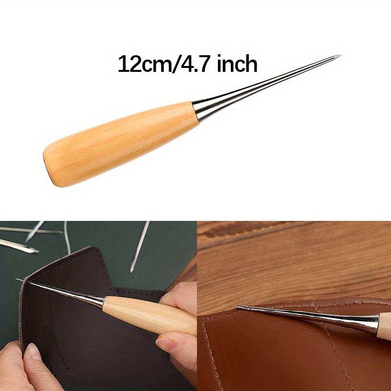 2pcs Leather Hand Stitching Aw - Leatherwork Awl 评论和价格