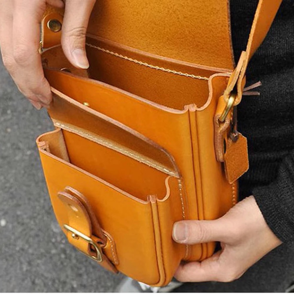 22x17x10cm shoulder bag  sewin - Leatherwork Patterns 评论和价格