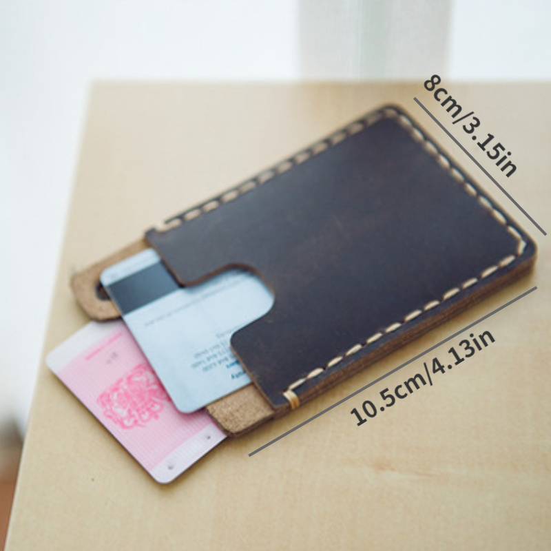 2pcs/set DIY Leather Card Cove - Leatherwork Patterns 评论和价格