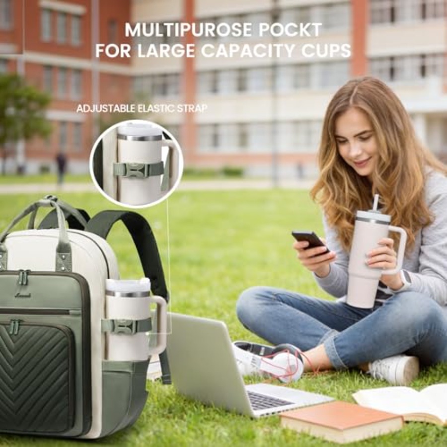 Laptop Backpack for Women, Wat - For Leather Work 评论和价格