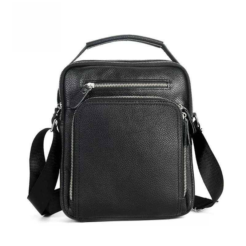 Waterproof top-grain cowhide m - Leather Work Handbag 评论和价格