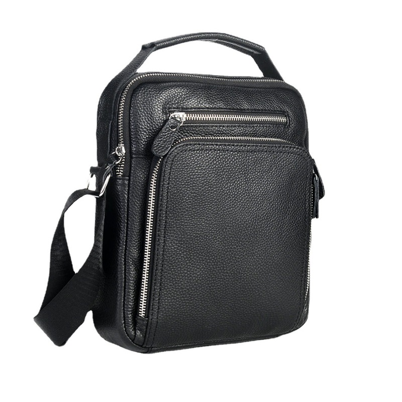 Waterproof top-grain cowhide m - Leather Work Handbag 评论和价格